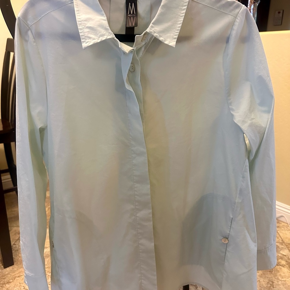 MarlaWynne Light Blue Shirt